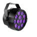 LED "Par 12 x 3w Blacklight UV"